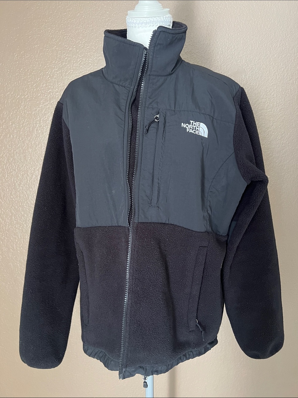 The North Face Black Men's Hybrid Fleece Jacket